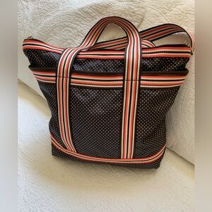 LeSportsac polka dot tote